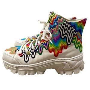 Skechers Multicolor High-Top Sneakers